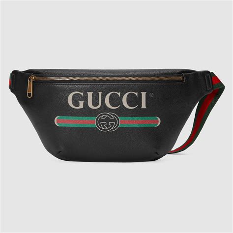 gucci print leather belt bag size 95|Gucci belt bag for sale.